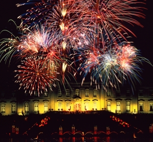 Ludwigsburg: Feuerwerk vor dem Schloss